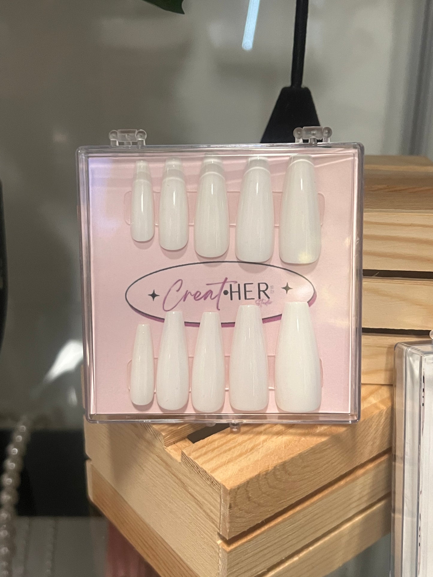 Cocaine White Long Coffin Pressies