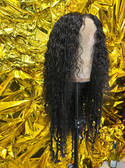 Deep Wave Faux Loc Wig