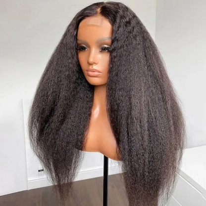 Kinky Straight Glueless Wig